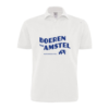 Boeren van Amstel polo wit groot logo